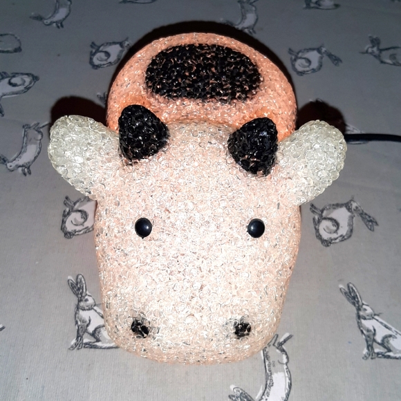 Super Adorable Vinrage Cow Lamp - Picture 10 of 13